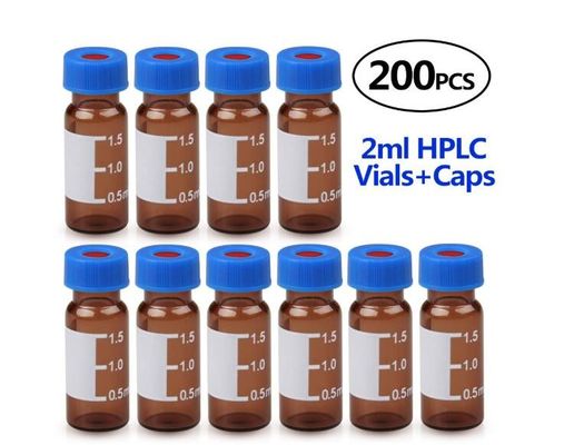 Flat Base 1.5ml Vials Glass Glass Borosilicate Low Borosilicate