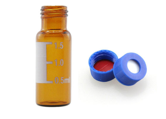 داروی مایع 6 میلی متر پر کننده آسان گردن گسترده LCMS Vial Septa