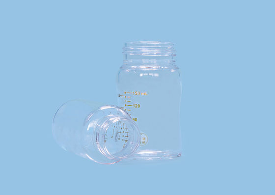 H7.5 5oz بطری های سیلیکون خانگی Bpa Ppsu 60cc فتالات
