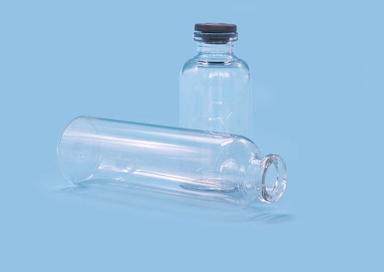 بطری شیشه ای کهربا پزشکی ایزوگام ISO14001 OD24