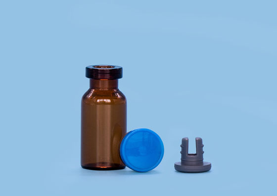 Shockproof Rubber Stopper Stteroid 3 ml Vials Glass Glass