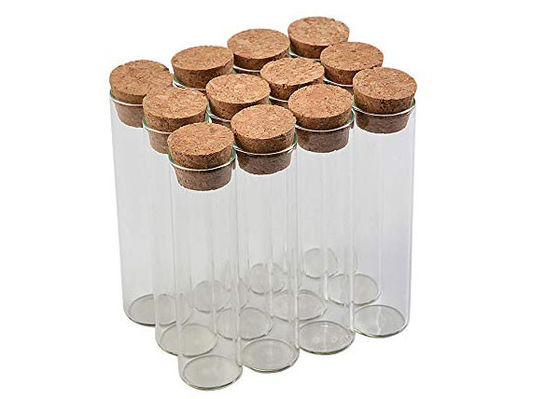 لوله های آزمایشگاهی شیشه Bottom Chemistry OD40 250mm Borosilicate