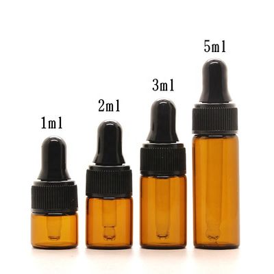 بطری های کشویی شیشه ای ضد انعطاف پذیر 15ml Tamperproof Tip